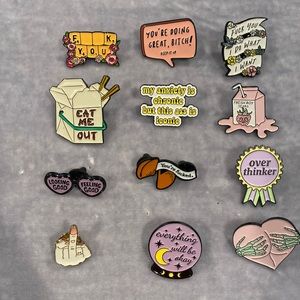 Witchy Enamel Pins 59-70